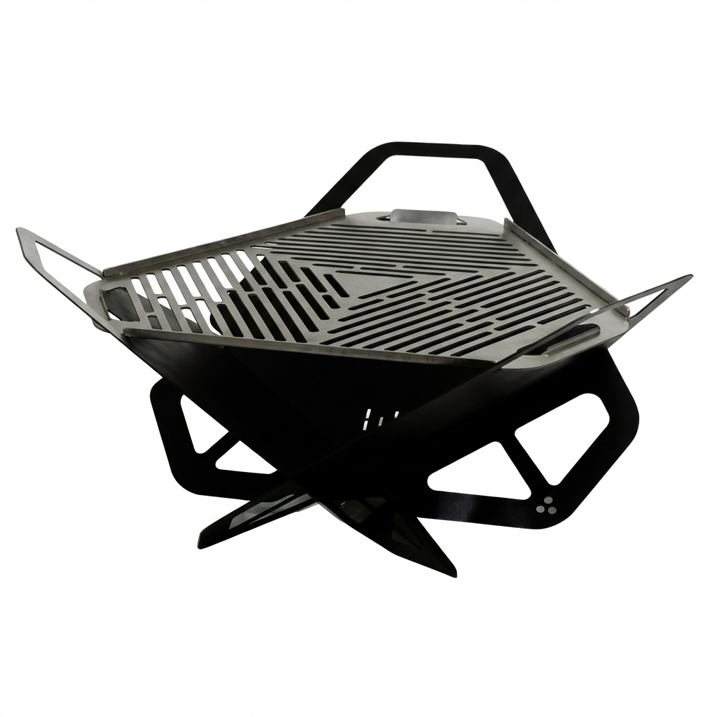 Toro Grill con rejilla de Acero Inoxidable + Bolso de transporte