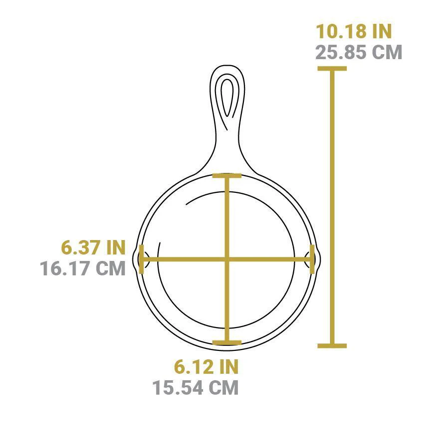 Sarten Hierro Fundido 16.5 cm Lodge Cast Iron