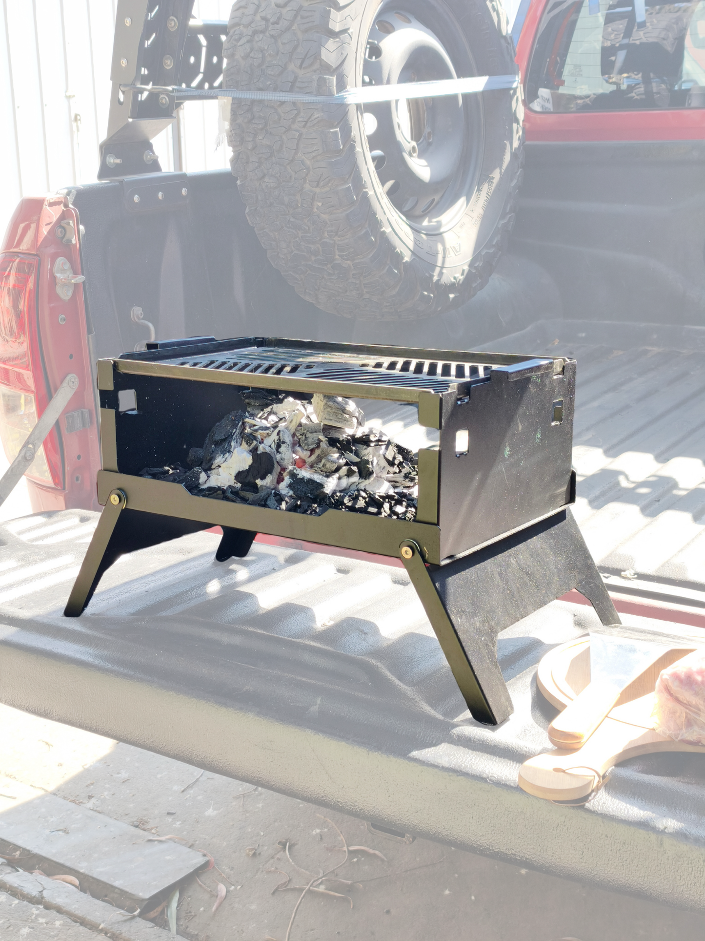 Weike Grill Parrillera plegable + Bolso de transporte