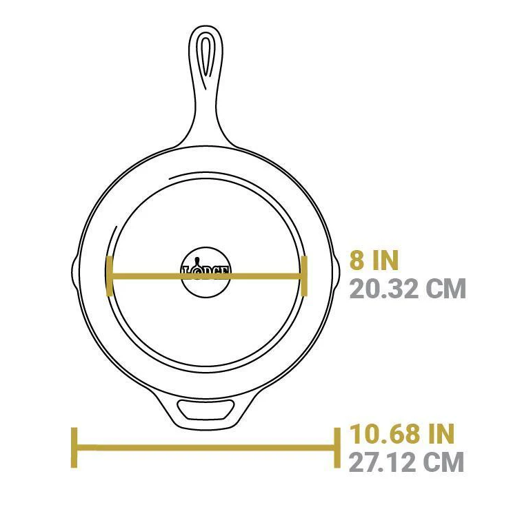 Sarten Hierro Fundido 26 cm Lodge Cast Iron