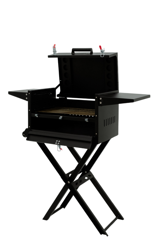 Parrillera Lafken + Kit Atizador y Pala