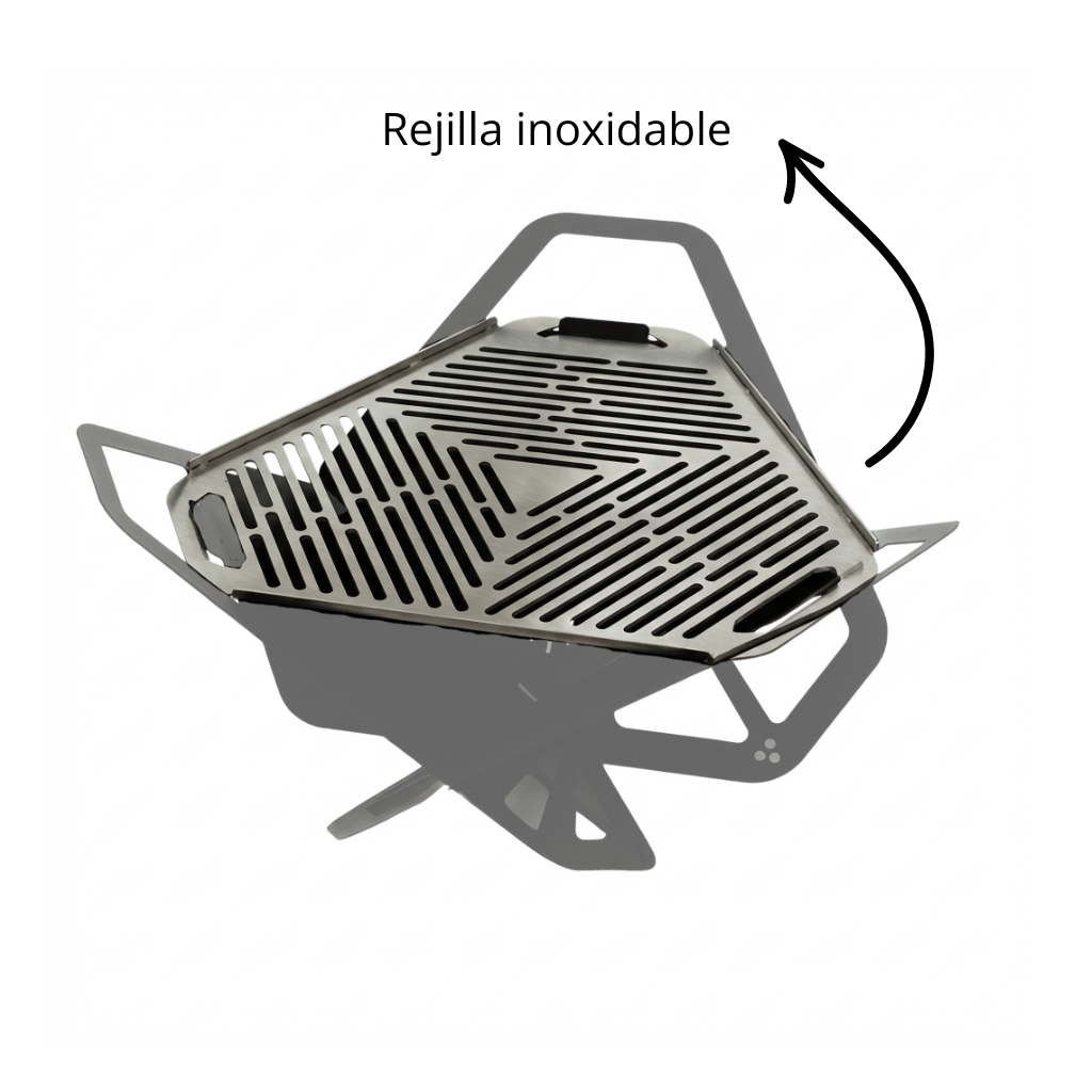 Rejilla Inoxidable Toro Grill