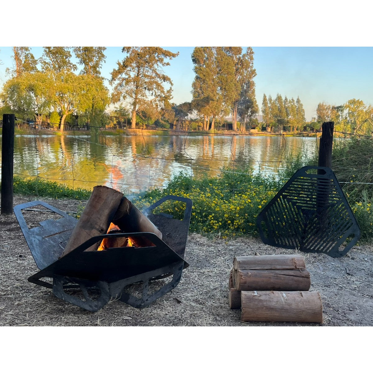 Parrilla desarmable Toro Grill + Bolso de transporte